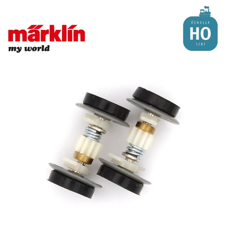 2 Essieux moteurs Marklin My world E284218 - Maketis