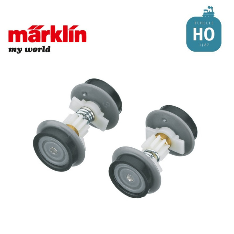 2 Essieux moteurs Marklin My world E284218 - Maketis