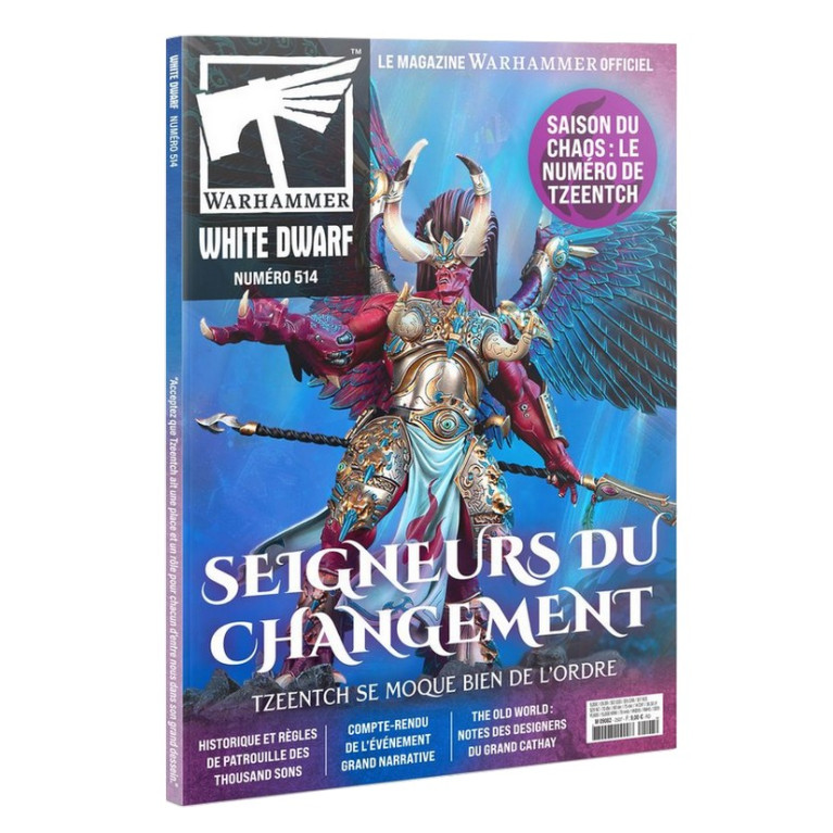 White Dwarf 514 (Juillet 2025) Games Workshop WGWD07-01 - Maketis White Dwarf 514 (Juillet 2025) Games Workshop WGWD07-01 - Maketis