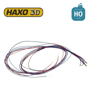 Micro leds pour projecteur pylône 4 pcs HO Haxo 3D 345079- Maketis