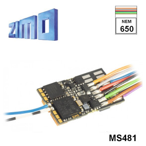 Décodeur sonore 16 bits Zimo MS481 DCC 13 fils de connexion MS481