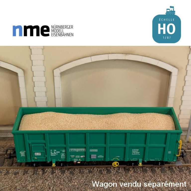 Chargement de sable pour wagon tombereau Eamnos 11,54m HO NME 951000-B - Maketis Chargement de sable pour wagon tombereau Eamnos 11,54m HO NME 951000-B - Maketis