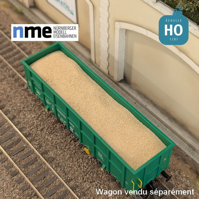 Chargement de sable pour wagon tombereau Eamnos 11,54m HO NME 951000-B - Maketis Chargement de sable pour wagon tombereau Eamnos 11,54m HO NME 951000-B - Maketis