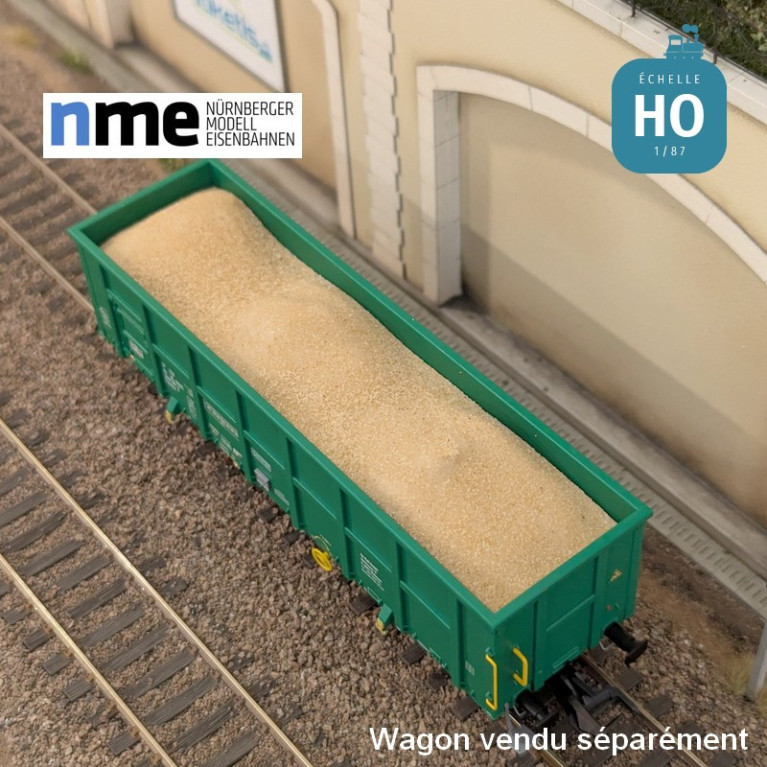 Chargement de sable pour wagon tombereau Eamnos 11,54m HO NME 951000-C - Maketis Chargement de sable pour wagon tombereau Eamnos 11,54m HO NME 951000-C - Maketis