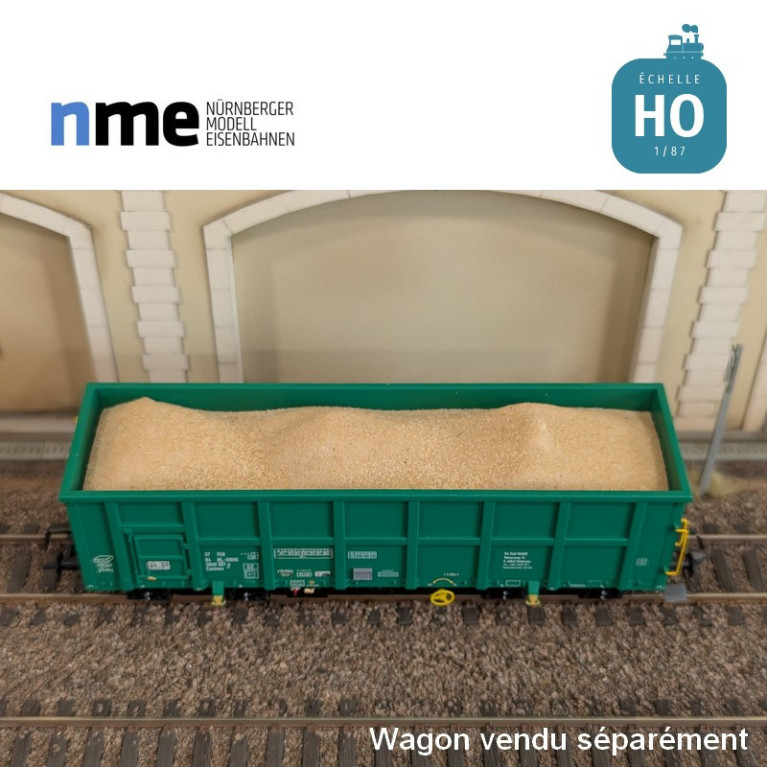 Chargement de sable pour wagon tombereau Eamnos 11,54m HO NME 951000-C - Maketis Chargement de sable pour wagon tombereau Eamnos 11,54m HO NME 951000-C - Maketis