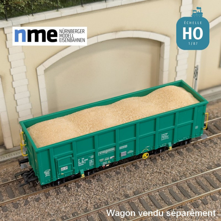 Chargement de sable pour wagon tombereau Eamnos 11,54m HO NME 951000-D - Maketis Chargement de sable pour wagon tombereau Eamnos 11,54m HO NME 951000-D - Maketis