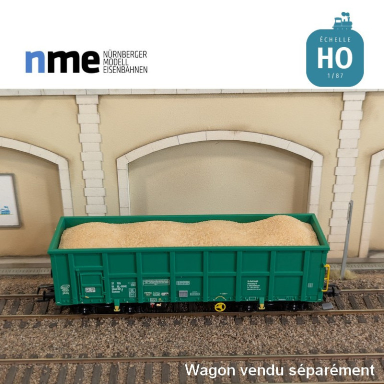 Chargement de sable pour wagon tombereau Eamnos 11,54m HO NME 951000-D - Maketis Chargement de sable pour wagon tombereau Eamnos 11,54m HO NME 951000-D - Maketis