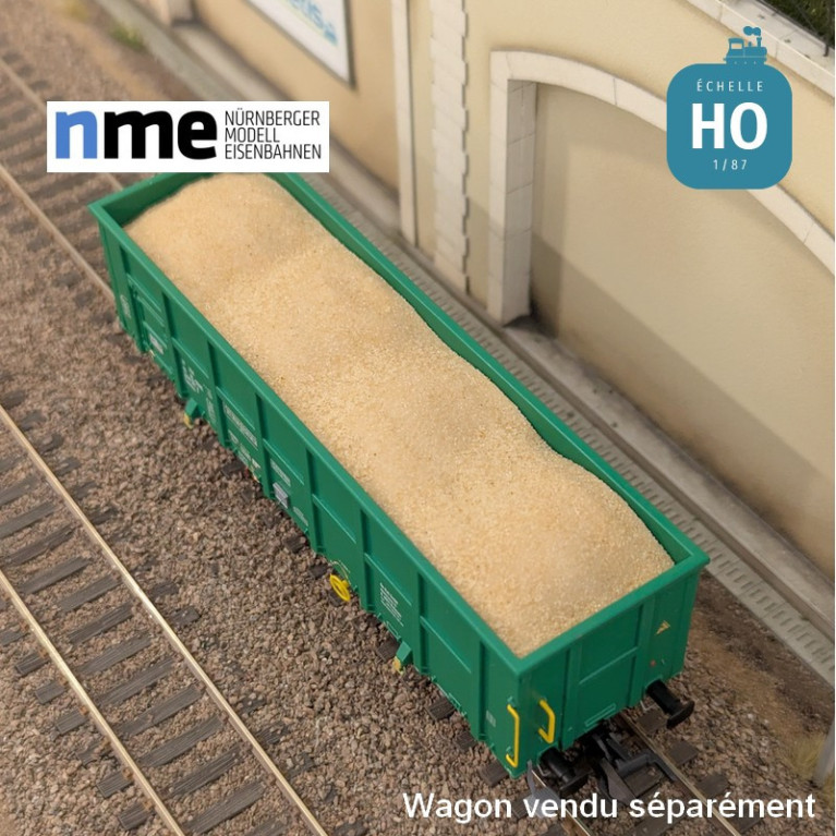Chargement de sable pour wagon tombereau Eamnos 11,54m HO NME 951000-D - Maketis Chargement de sable pour wagon tombereau Eamnos 11,54m HO NME 951000-D - Maketis
