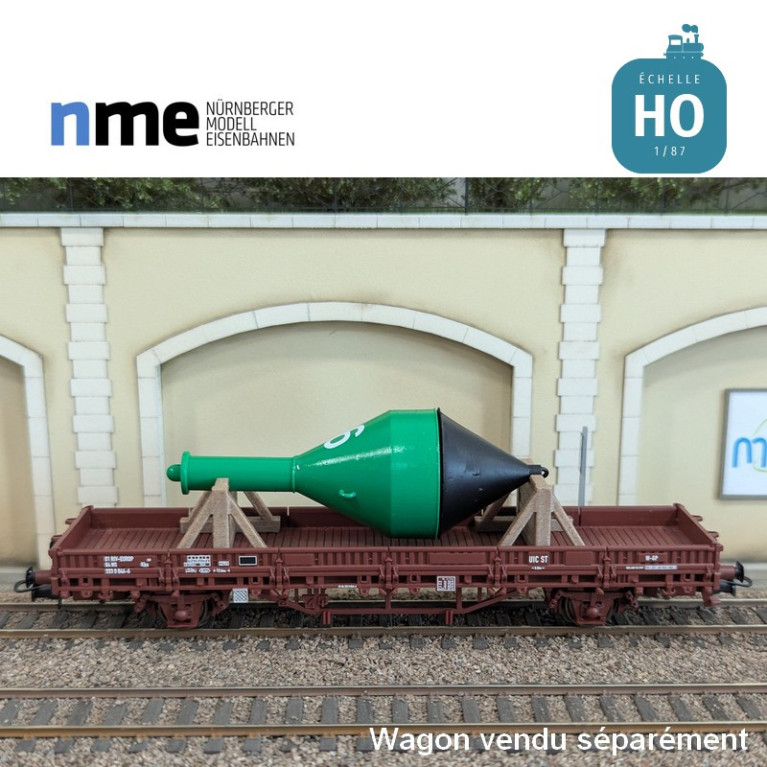 Chargement de bouée verte sur support en bois HO NME 951101 - Maketis Chargement de bouée verte sur support en bois HO NME 951101 - Maketis