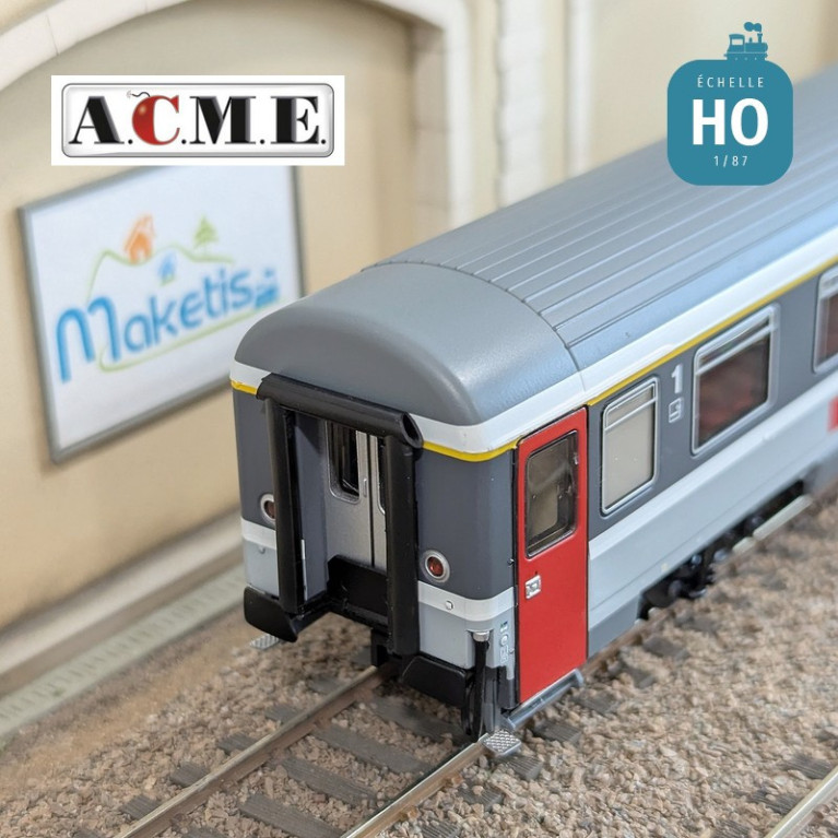 Voiture voyageurs Eurofima type Z livrée EC SBB EP V HO ACME 52402 - Maketis Voiture voyageurs Eurofima type Z livrée EC SBB EP V HO ACME 52402 - Maketis