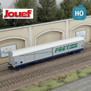 Wagon à parois coulissantes à bogies Habis "FRET" SNCF Ep V HO Jouef HJ6301 - Maketis