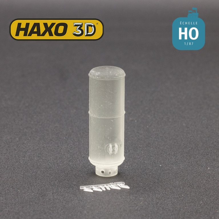 Réservoir d'air comprimé vertical moyen modèle HO Haxo 3D 345081 - Maketis Réservoir d'air comprimé vertical moyen modèle HO Haxo 3D 345081 - Maketis