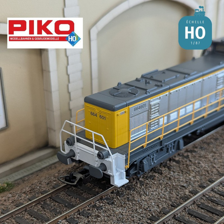 Locomotive Diesel BB 63000 SNCF Ep V Analogique HO Piko P96182 - Maketis Locomotive Diesel BB 63000 SNCF Ep V Analogique HO Piko P96182 - Maketis