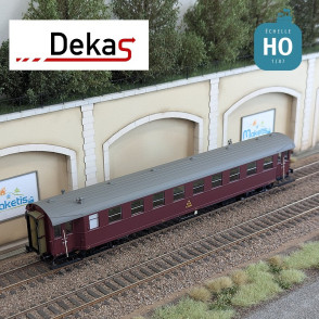 Voiture voyageurs type CL 1508 DSB EP III HO Dekas DK-876143 - Maketis