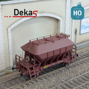 Wagon à trémie couvert type Udg SJ EP IV HO Dekas DK-873211 - Maketis