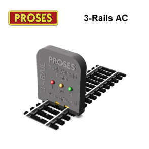 Testeur de tension de voie 3-Rails (HO) Proses VT-002 - Maketis