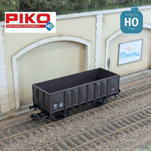 Wagon tombereau à 2 essieux type Tw SNCF Ep III HO Piko 54314 - Maketis