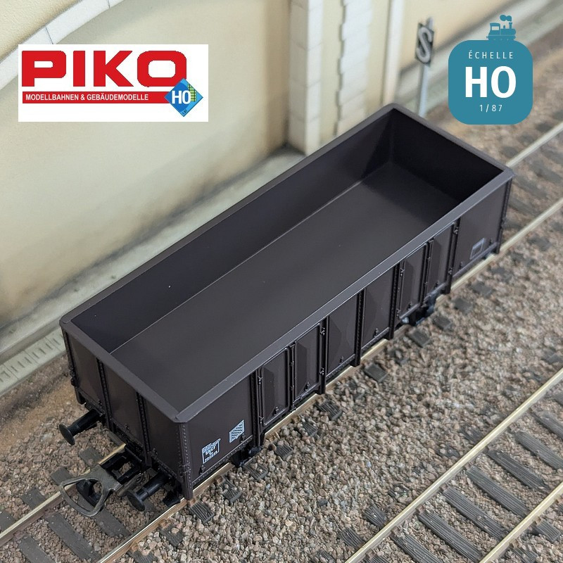 Wagon tombereau à 2 essieux type Tw SNCF Ep III HO Piko 54314 - Maketis