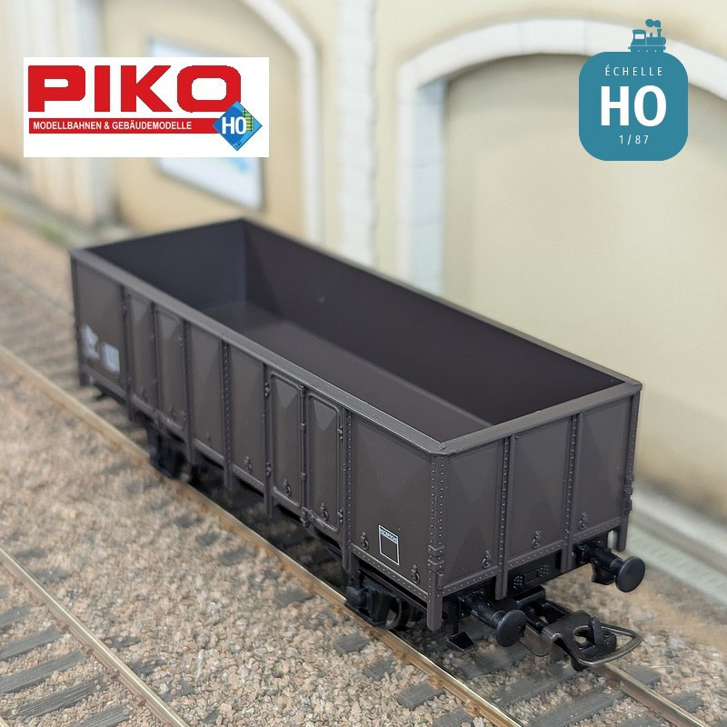 Wagon tombereau à 2 essieux type Tw SNCF Ep III HO Piko 54314 - Maketis
