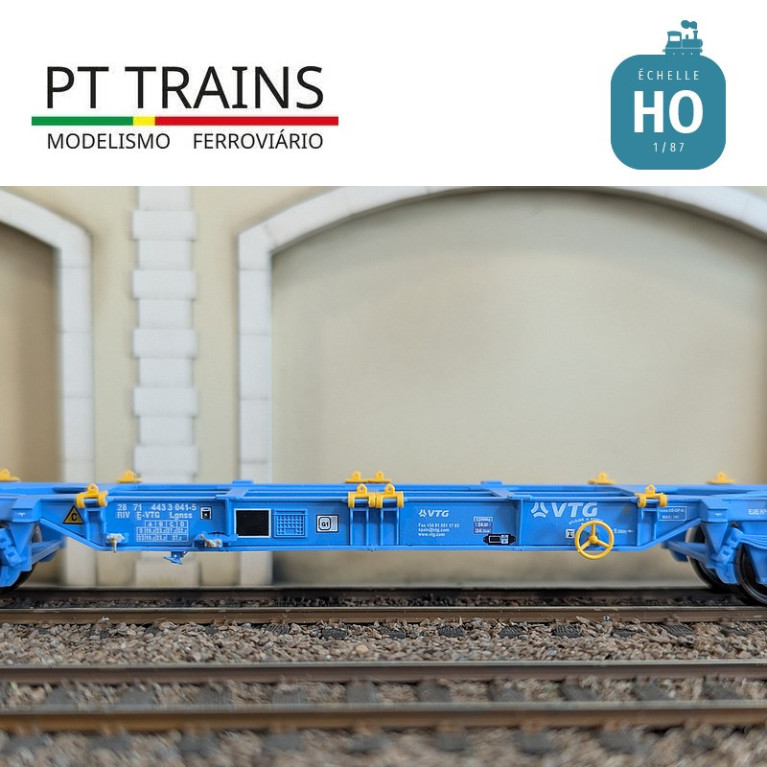 Wagon multimodal type Lgnss 45 VTG Ep VI HO PT TRAINS 100132 - Maketis Wagon multimodal type Lgnss 45 VTG Ep VI HO PT TRAINS 100132 - Maketis
