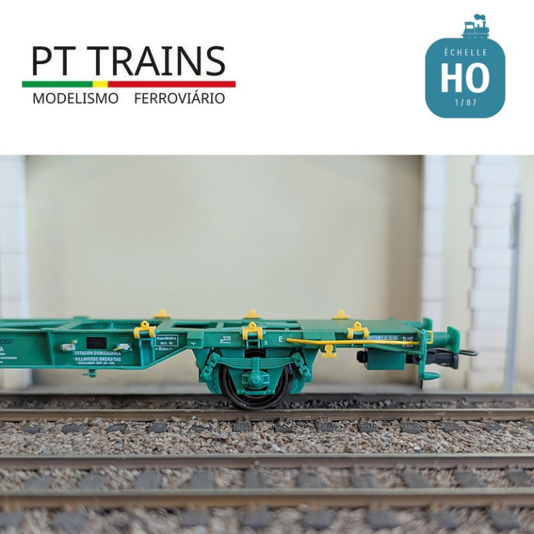 Wagon multimodal type Lgss 45 TRANSFESA Ep VI HO PT TRAINS 100180 - Maketis Wagon multimodal type Lgss 45 TRANSFESA Ep VI HO PT TRAINS 100180 - Maketis