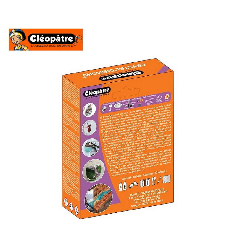 CRYSTAL'DIAMOND - glasklar wie Diamant 720 ml Cléopâtre LCC19-720 - Maketis CRYSTAL'DIAMOND - glasklar wie Diamant 720 ml Cléopâtre LCC19-720 - Maketis