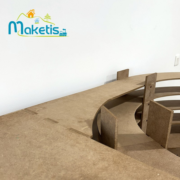 Gleiswendel-Anschluss-Set Ø118 cm Easy Module Maketis MOD63000 - Maketis Gleiswendel-Anschluss-Set Ø118 cm Easy Module Maketis MOD63000 - Maketis
