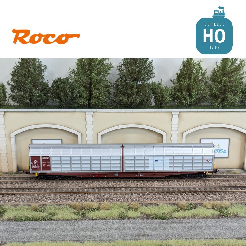 Wagon à parois coulissantes CD Cargo EP VI HO Roco 6600167 - Maketis