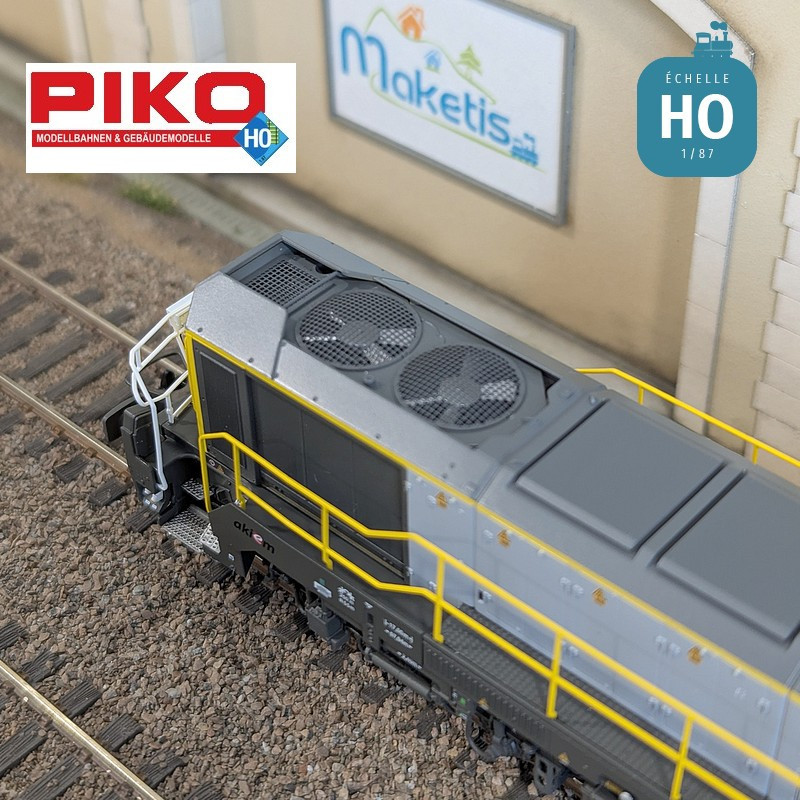Locomotive Diesel DE18 SNCF Ep VI Analogique HO Piko 52370 - Maketis