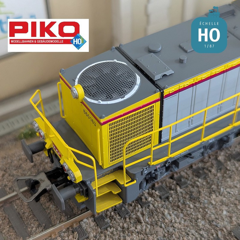 Locomotive diesel BB 60163 INFRA SNCF Ep VI Digital sonore HO Piko 96494 - Maketis