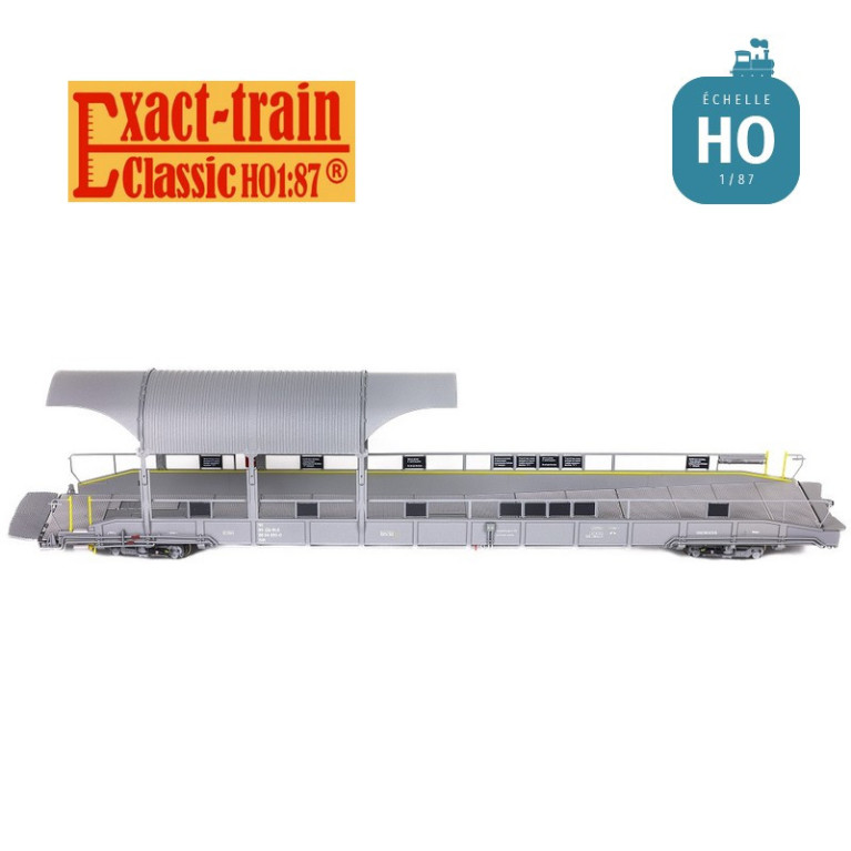 Set de base 5 wagons transport de voitures 1 Talbot (1 BDt, 2 x Sdt et 2 x Sdt avec rampe) BLS Ep VI HO Exact-Train EX25000 - Set de base 5 wagons transport de voitures 1 Talbot (1 BDt, 2 x Sdt et 2 x Sdt avec rampe) BLS Ep VI HO Exact-Train EX25000 -