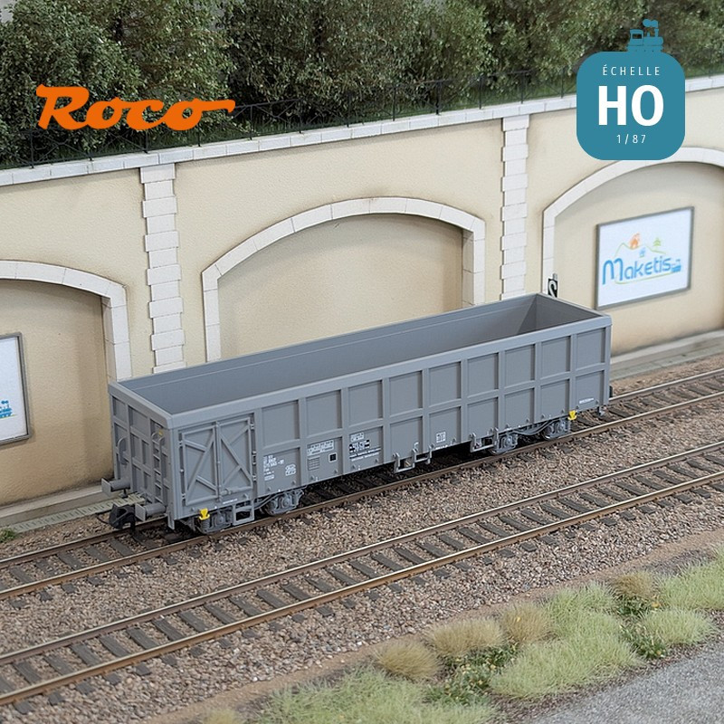 Set de 3 wagons tombereaux Fas SNCF Ep V-VI HO Roco 6600203 - Maketis