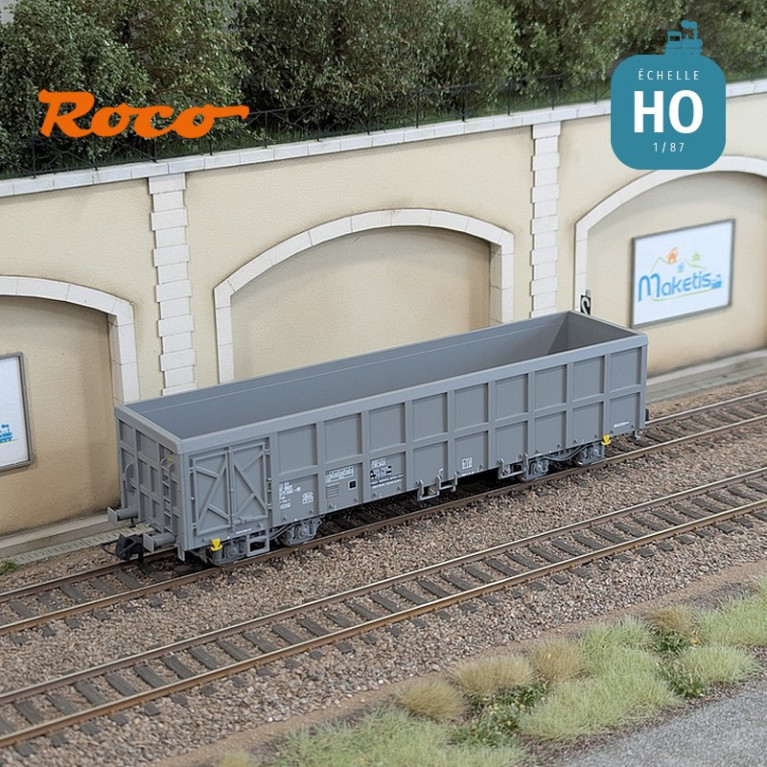 Set de 3 wagons tombereaux Fas SNCF Ep V-VI HO Roco 6600203 - Maketis
