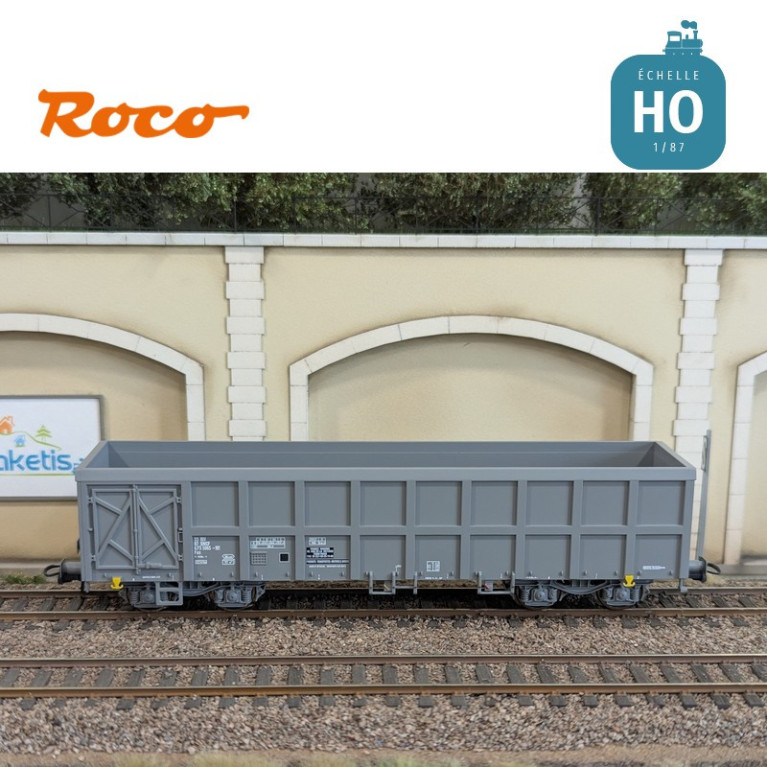 Set de 3 wagons tombereaux Fas SNCF Ep V-VI HO Roco 6600203 - Maketis