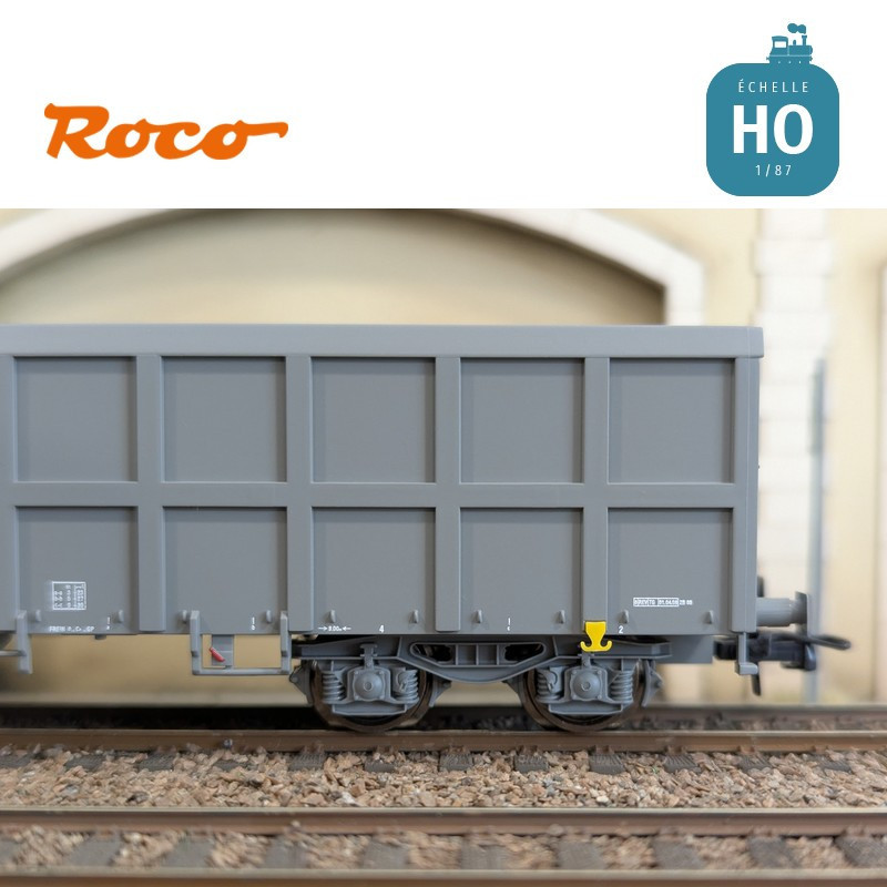 Set de 3 wagons tombereaux Fas SNCF Ep V-VI HO Roco 6600203 - Maketis