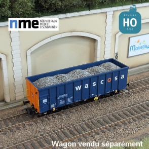 Chargement de gravier pour wagon tombereau Eamnos 11,3m HO NME 951003-A - Maketis