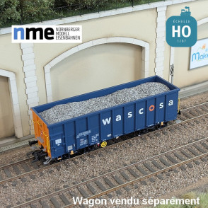 Chargement de gravier pour wagon tombereau Eamnos 11,3m HO NME 951003-B - Maketis