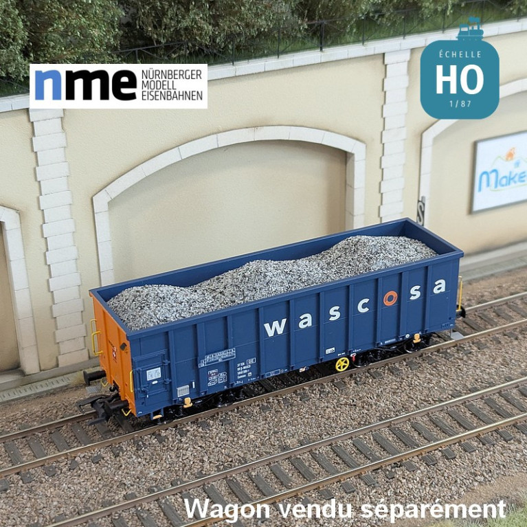 Chargement de gravier pour wagon tombereau Eamnos 11,3m HO NME 951003-C - Maketis Chargement de gravier pour wagon tombereau Eamnos 11,3m HO NME 951003-C - Maketis