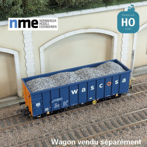 Chargement de gravier pour wagon tombereau Eamnos 11,3m HO NME 951003-D - Maketis