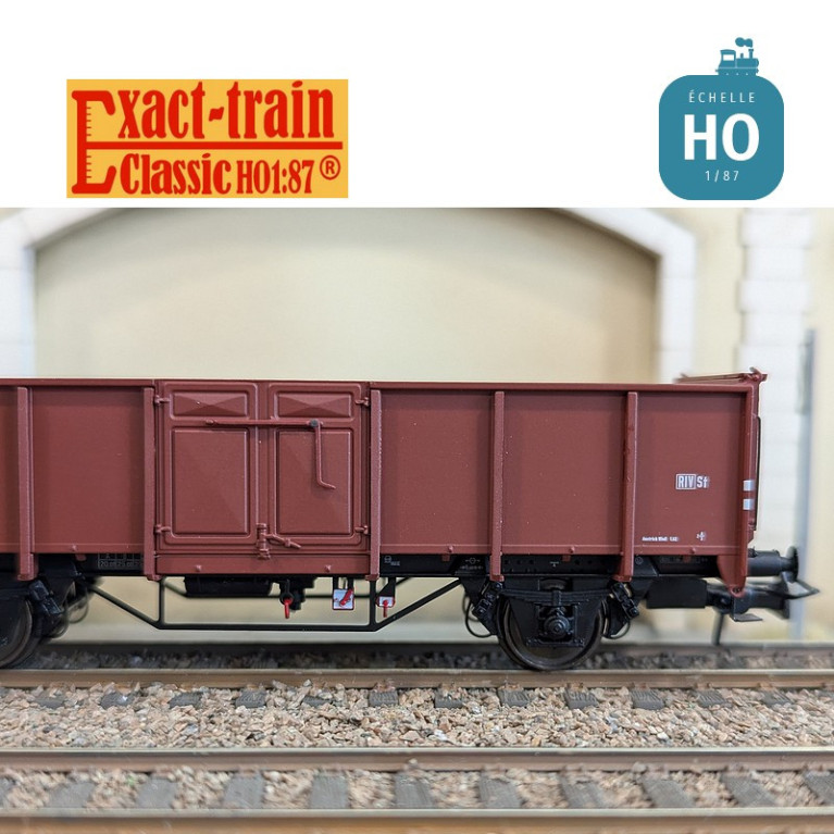 Wagon tombereau UIC II type Omm55 EUROP DB Ep III HO Exact-Train EX23903 - Maketis Wagon tombereau UIC II type Omm55 EUROP DB Ep III HO Exact-Train EX23903 - Maketis