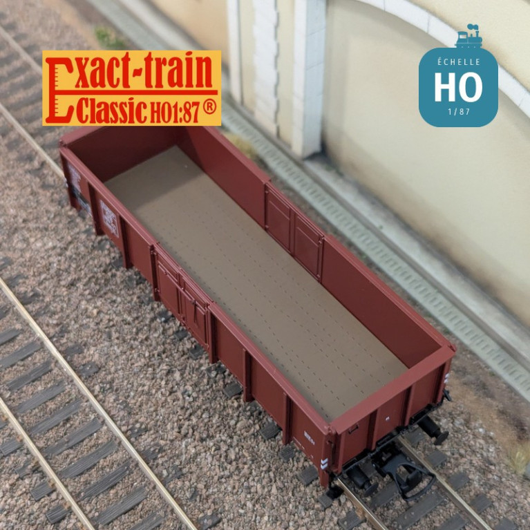 Wagon tombereau UIC II type Omm55 EUROP DB Ep III HO Exact-Train EX23903 - Maketis Wagon tombereau UIC II type Omm55 EUROP DB Ep III HO Exact-Train EX23903 - Maketis