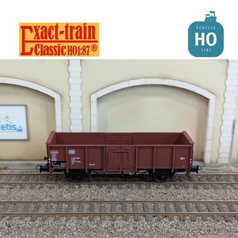 Wagon tombereau UIC II type E040 DB Ep IVa HO Exact-Train EX23911 - Maketis Wagon tombereau UIC II type E040 DB Ep IVa HO Exact-Train EX23911 - Maketis