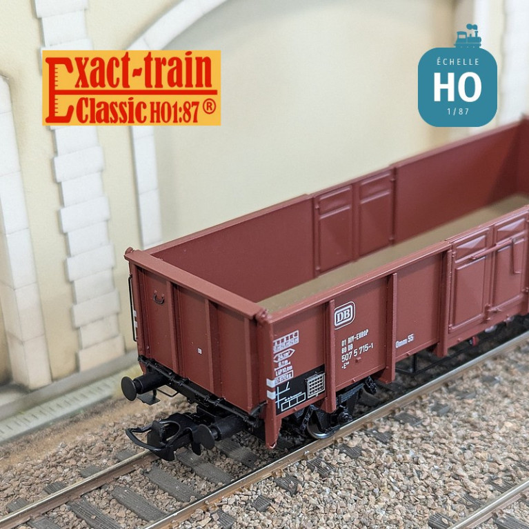 Wagon tombereau UIC II type E040 DB Ep IVa HO Exact-Train EX23911 - Maketis Wagon tombereau UIC II type E040 DB Ep IVa HO Exact-Train EX23911 - Maketis