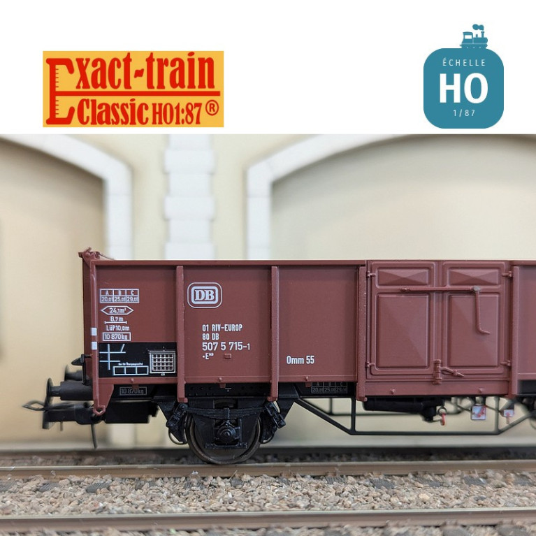 Wagon tombereau UIC II type E040 DB Ep IVa HO Exact-Train EX23911 - Maketis Wagon tombereau UIC II type E040 DB Ep IVa HO Exact-Train EX23911 - Maketis