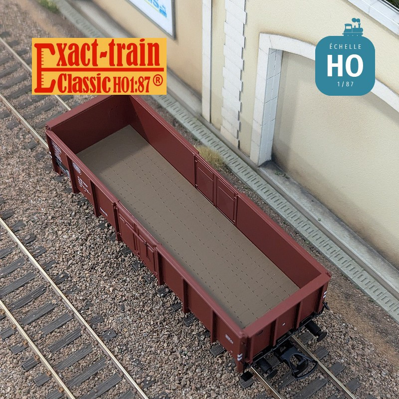 Wagon tombereau UIC II type E040 DB Ep IVa HO Exact-Train EX23911 - Maketis