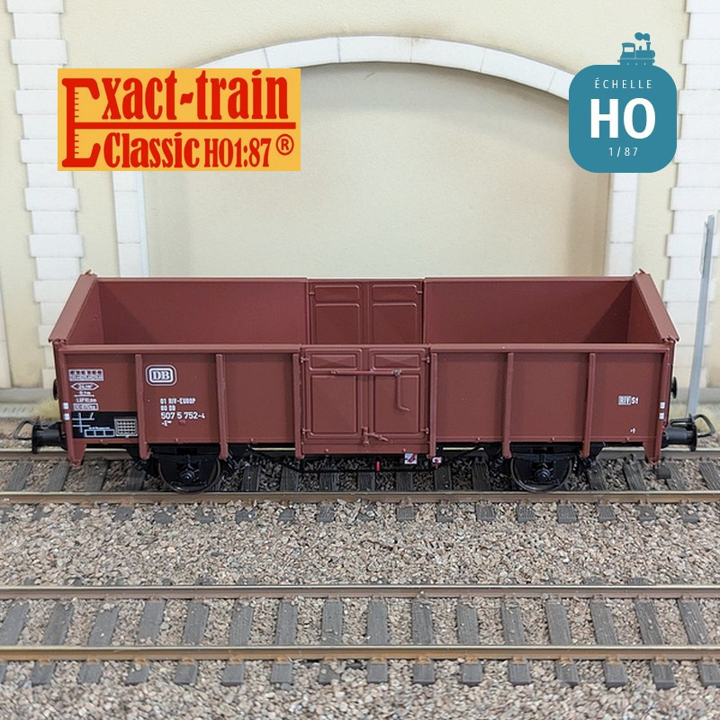 Wagon tombereau UIC II type E040 EUROP DB Ep IVb HO Exact-Train EX23914 - Maketis