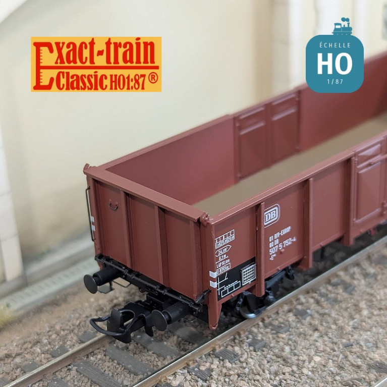 Wagon tombereau UIC II type E040 EUROP DB Ep IVb HO Exact-Train EX23914 - Maketis Wagon tombereau UIC II type E040 EUROP DB Ep IVb HO Exact-Train EX23914 - Maketis