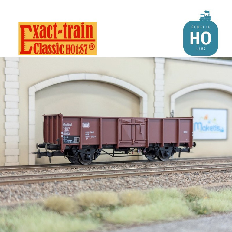 Wagon tombereau UIC II type E040 EUROP DB Ep IVb HO Exact-Train EX23914 - Maketis Wagon tombereau UIC II type E040 EUROP DB Ep IVb HO Exact-Train EX23914 - Maketis