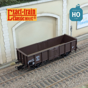 Wagon tombereau UIC II type Omm EUROP OBB Ep III HO Exact-Train EX23964 - Maketis