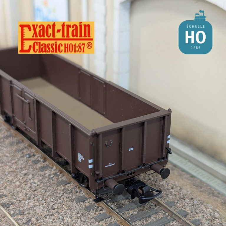 Wagon tombereau UIC II type Omm EUROP OBB Ep III HO Exact-Train EX23964 - Maketis Wagon tombereau UIC II type Omm EUROP OBB Ep III HO Exact-Train EX23964 - Maketis